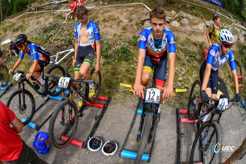 2024 UEC MTB Youth European Championships - Huskvarna - J?nk?ping (Sweden) 09/08/2024 - XCO Boys 14 - photo Tommaso Pelagalli/SprintCyclingAgency?2024